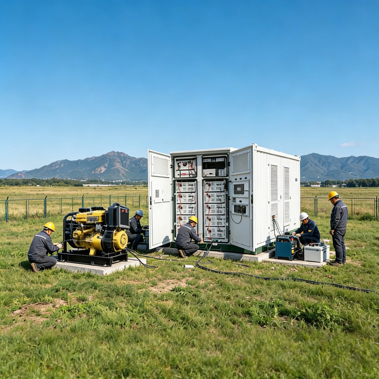 Daxin ODC-210909C2T Solar Battery Storage System | IP55 Weatherproof Outdoor Power Cabinet with Anti-Theft Lock - Image 2