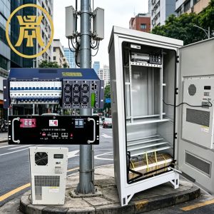 Custom IP55 Waterproof Outdoor Power Distribution Cabinet 19 Inch Rack 48V DC Telecom Network Power Supply Cabine