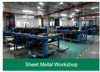 DAXIN sheet metal workshop for energy storage systems