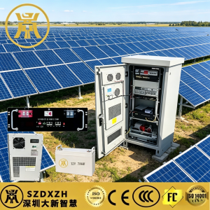 Outdoor Integrated Power Cabinet with 48V 100Ah Lithium Battery | IP55 Energy Storage System