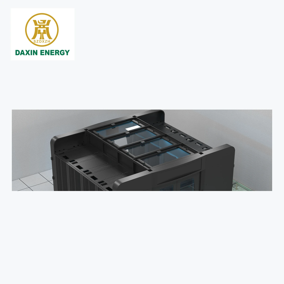 DAXIN modular cold aisle roof and skylight structure