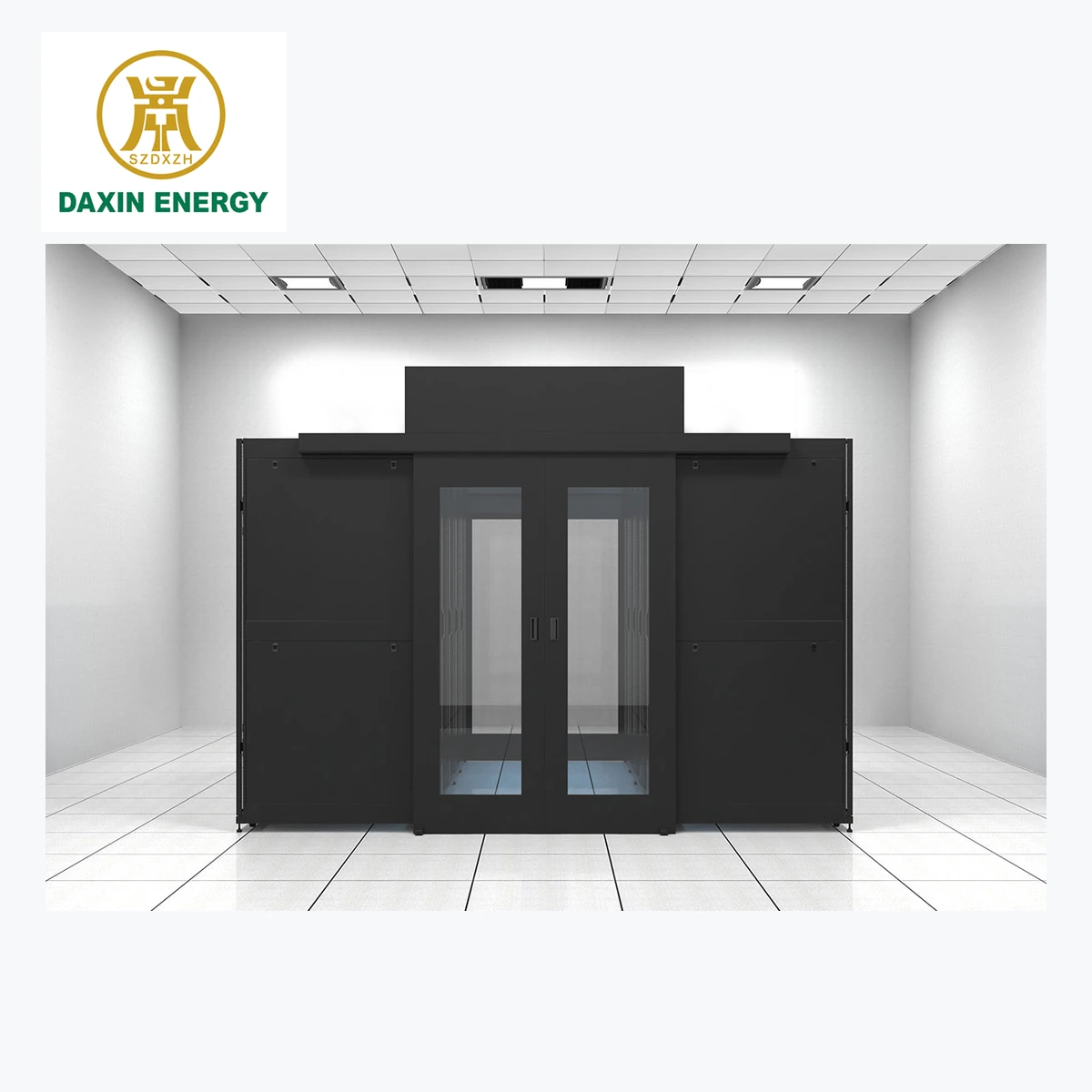 DAXIN metal-framed cold aisle sliding door