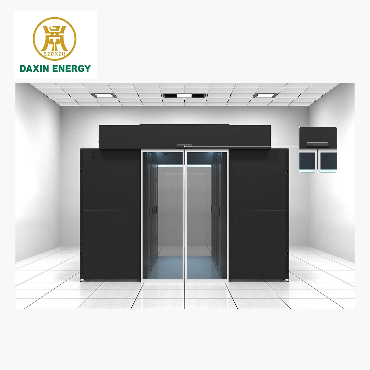 DAXIN automatic cold aisle sliding door