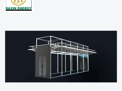 DAXIN floor-supported enclosed hot aisle containment system