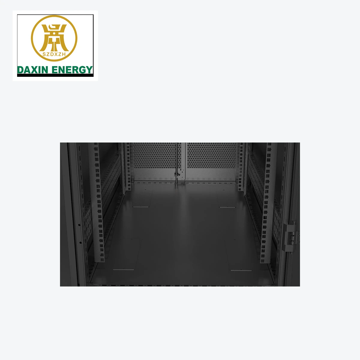 bottom cable entry inside DAXIN KD cabinet