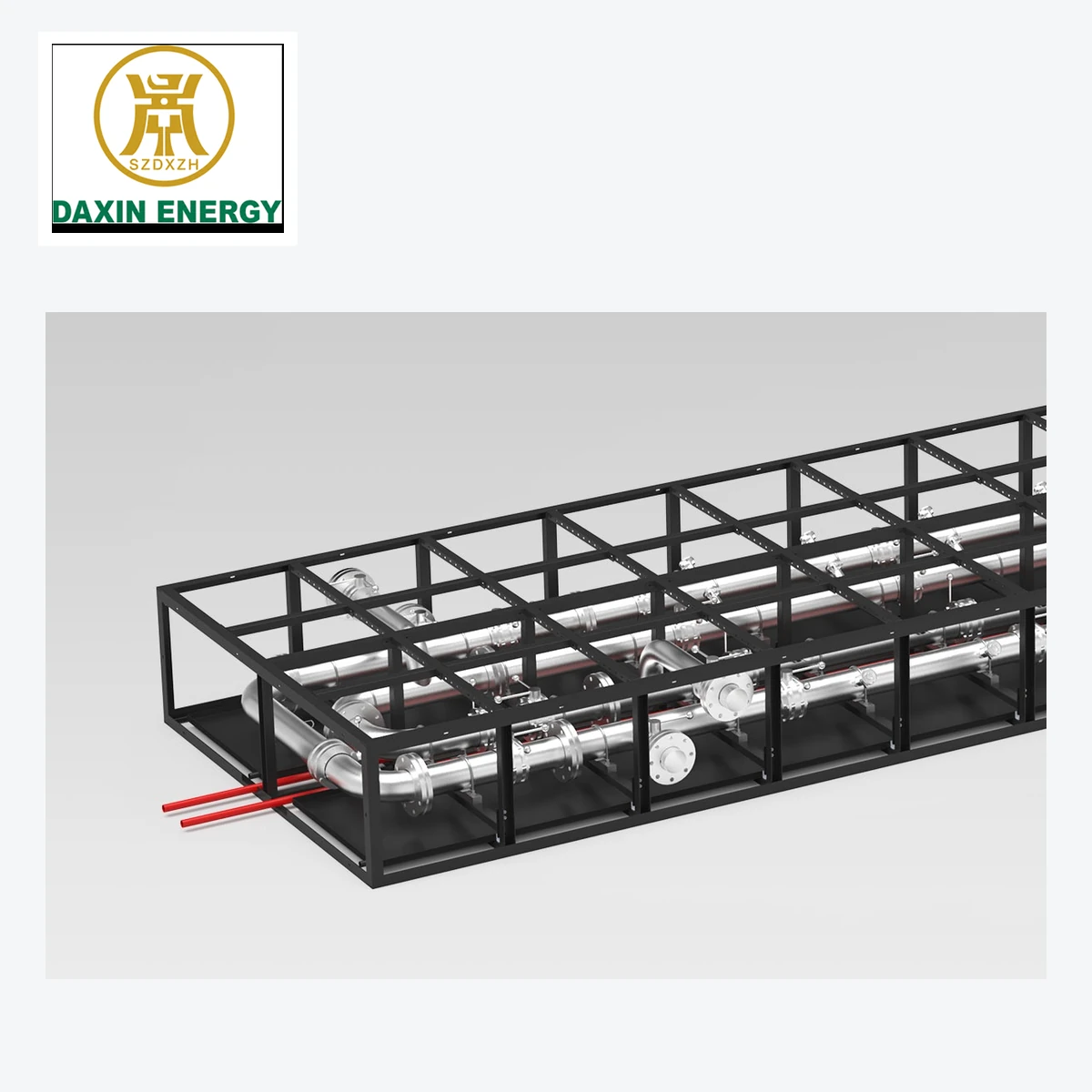DAXIN secondary liquid cooling pipe skid base
