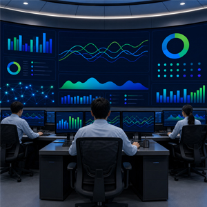 Frequency regulation energy storage control room