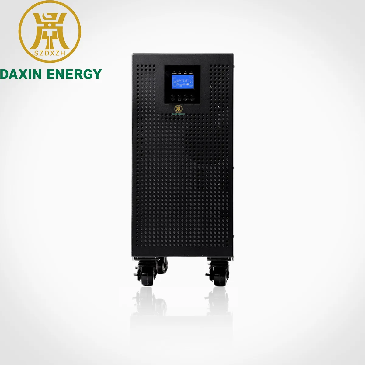 UPS แบบออนไลน์ 3 เฟส 3H15kVA มุมมองด้านหน้า 15kVA 13.5kW ระบบจ่ายไฟฟ้าต่อเนื่องสำหรับอุตสาหกรรม
