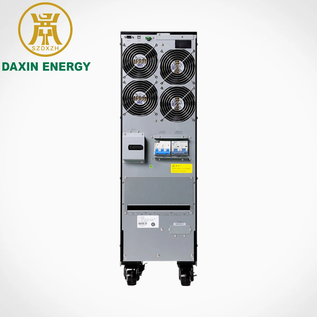 DAXIN ENERGY 30kVA Online UPS System Rear View with Power Connection Interfaces