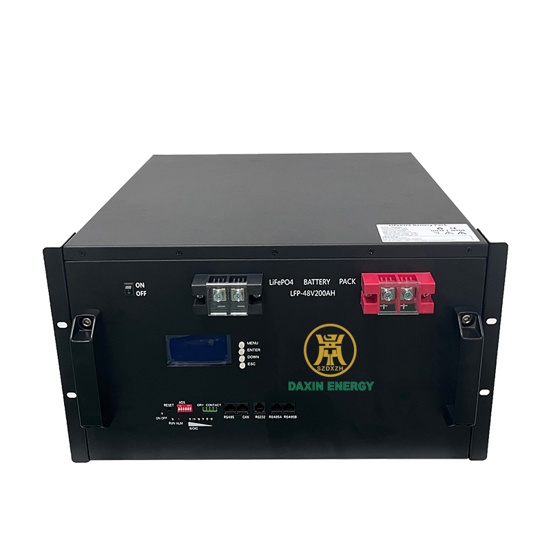 DAXIN 48V 200Ah lithium battery connection panel