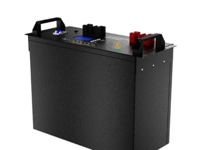 DAXIN 51.2V 100Ah LiFePO4 battery pack front view