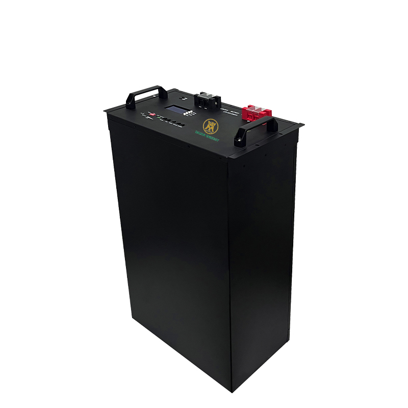 DAXIN 48V 300Ah lithium iron phosphate battery pack side view