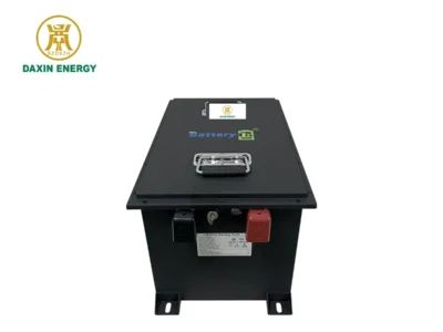DAXIN 48V 105AH LiFePO4 Golf Cart Battery product view 1 with DAXIN ENERGY branding