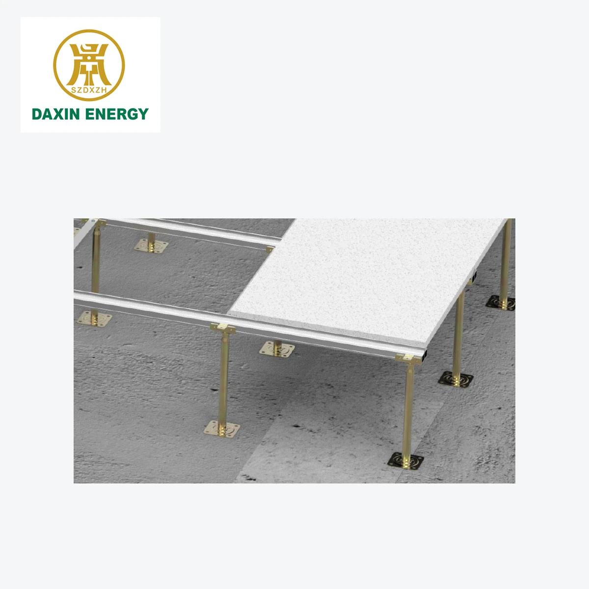 DAXIN JYP raised floor panel installation