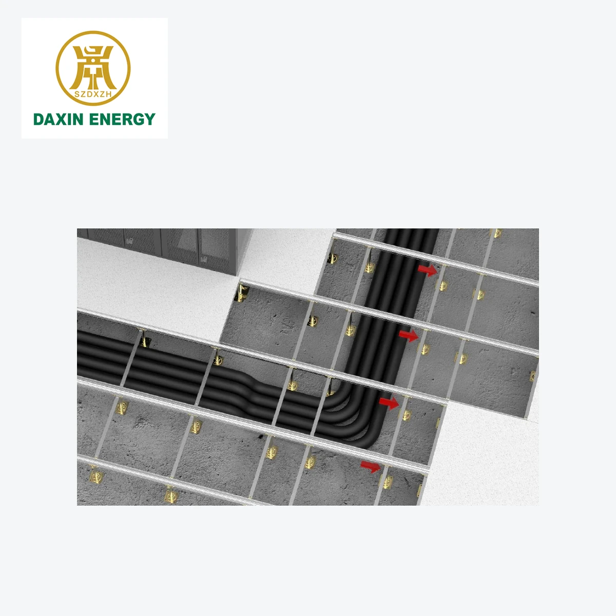 DAXIN JYP underfloor services integration