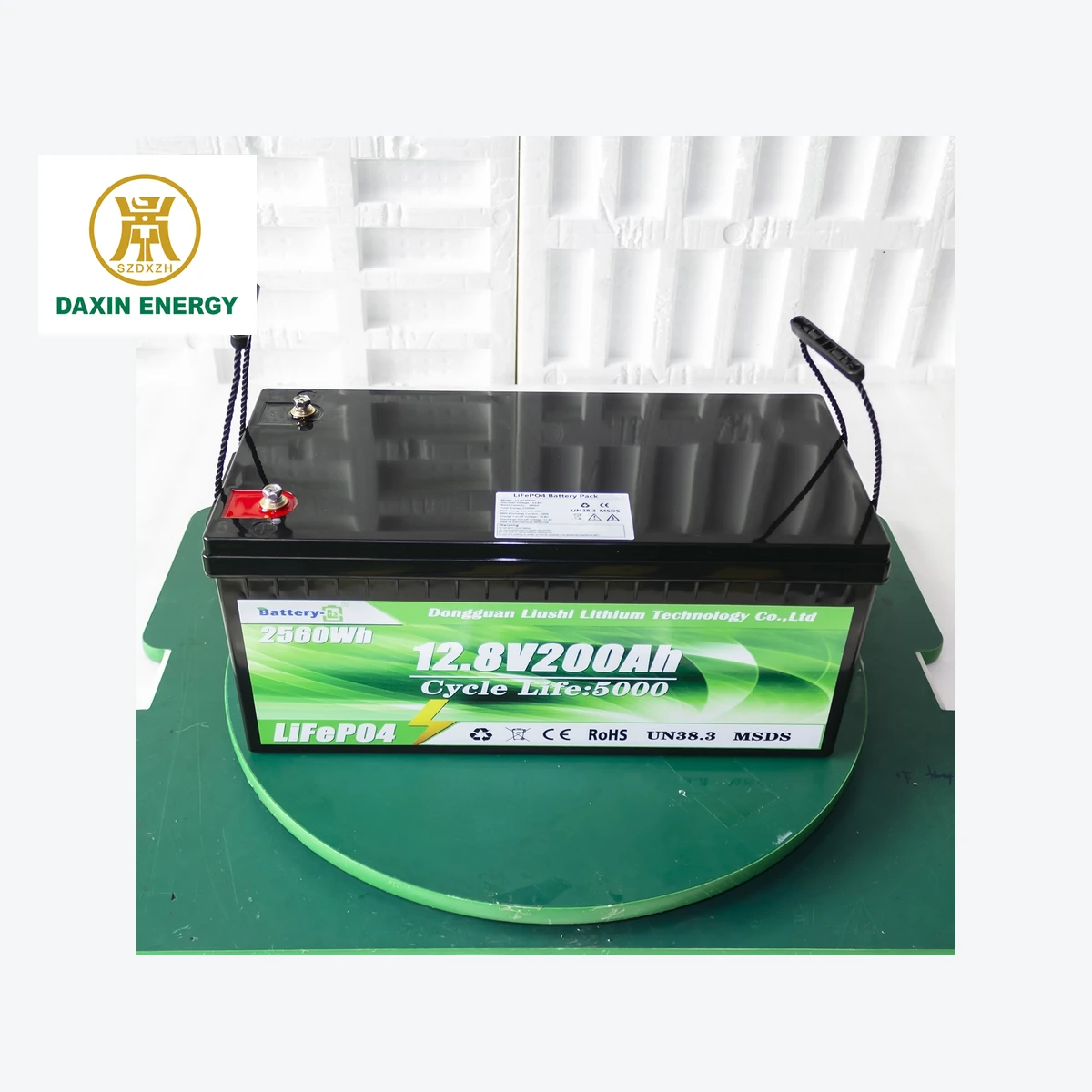 DAXIN 12.8V200Ah LiFePO4 Lead-Acid Replacement Battery - product view 1