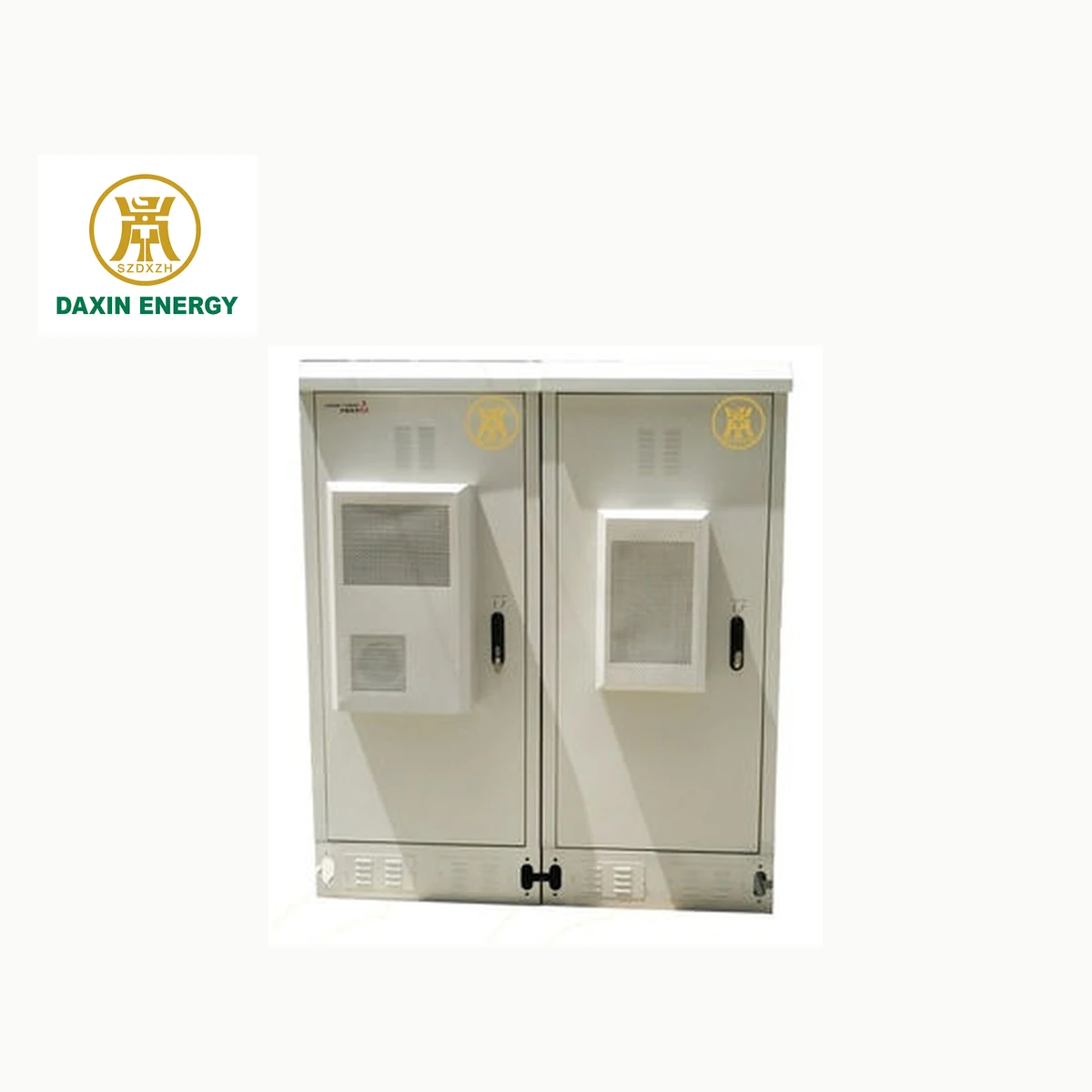 DAXIN Custom Outdoor Power Distribution Cabinet with Monitoring dual-compartment reference view