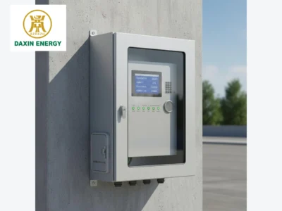 DAXIN Outdoor Utility Cabinet with Environment Monitoring installed configuration