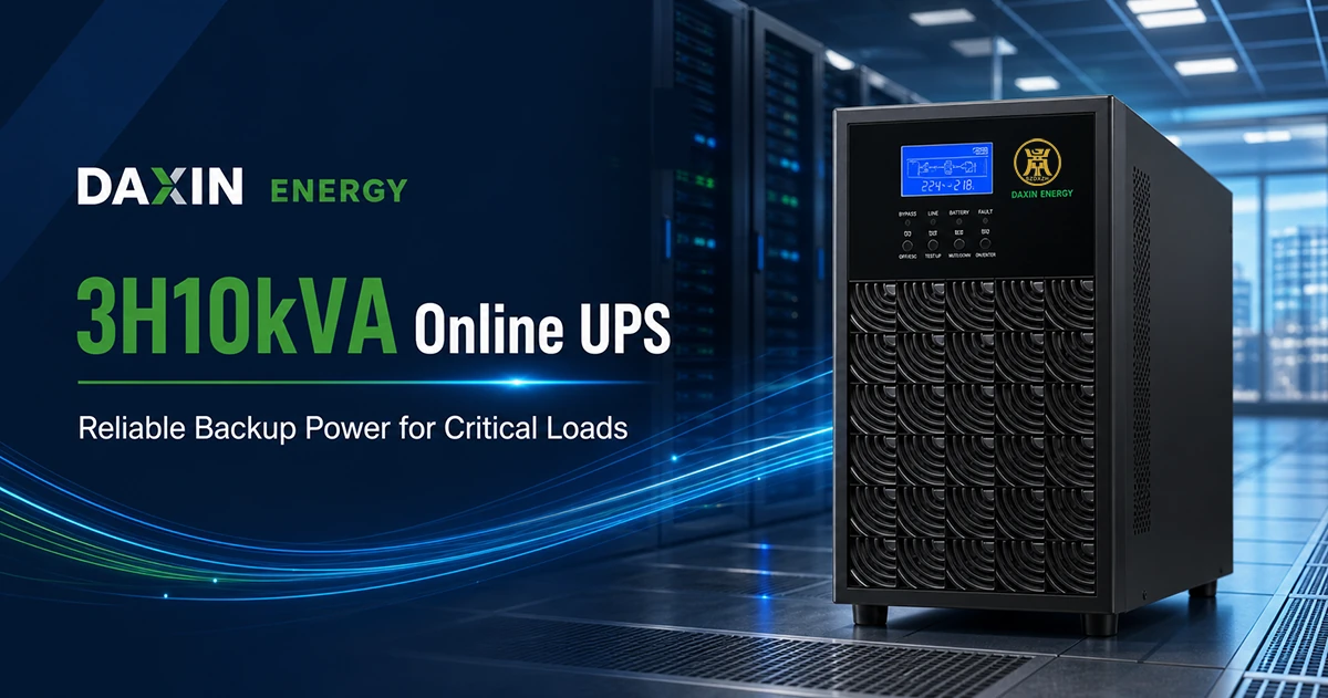 DAXIN ENERGY EX3C3 180kVA Three-Phase Online UPS technical detail 2 by DAXIN ENERGY