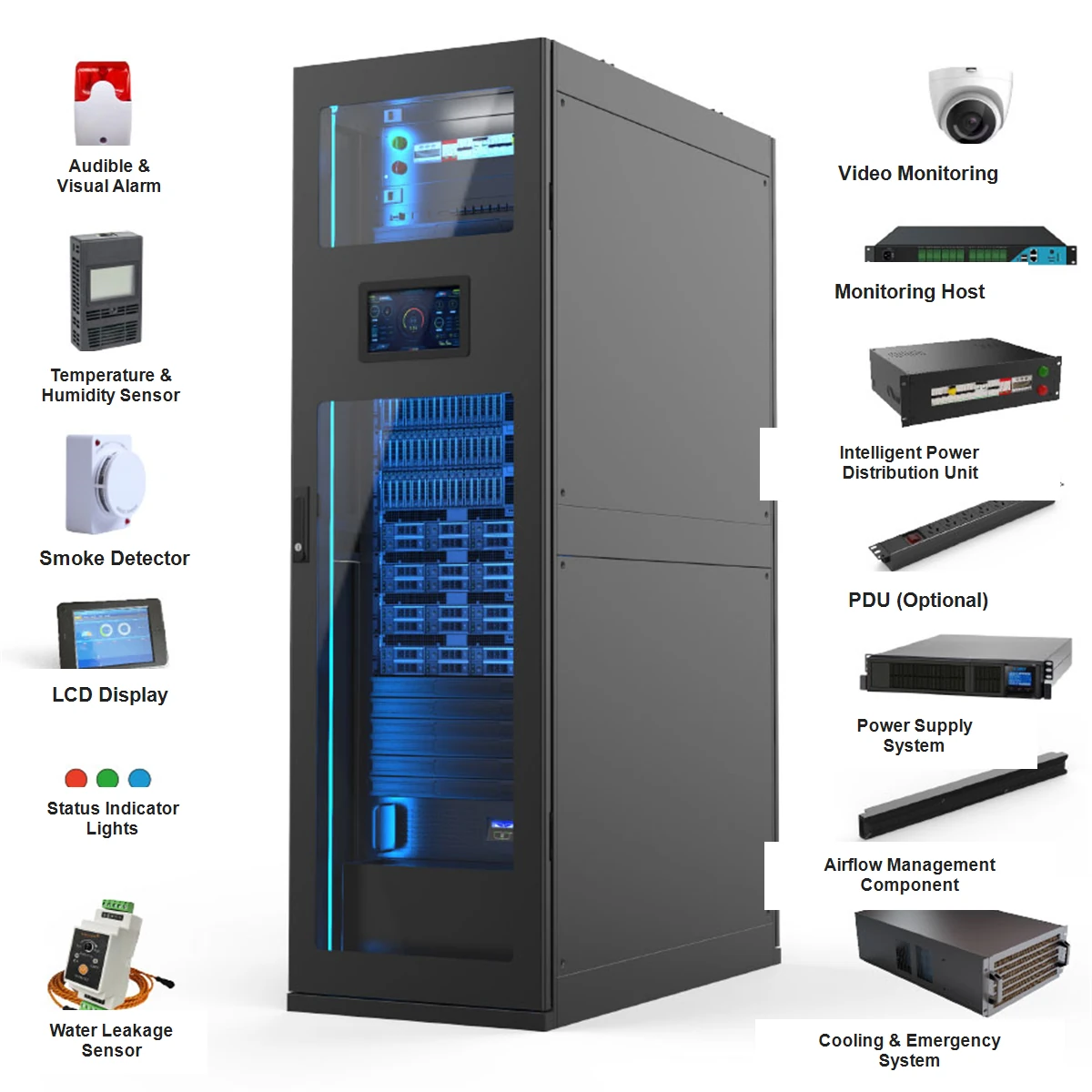 DCA Series Integrated Intelligent Cabinet | Cabinet-Type Data Center technical detail 1 by DAXIN ENERGY