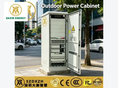 IP55 Weatherproof Free Standing Metal Communication Enclosure product view 1 by DAXIN ENERGY