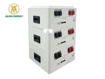 DAXIN 51.2V 300AH Stackable LiFePO4 Battery System product view 1 with DAXIN ENERGY branding