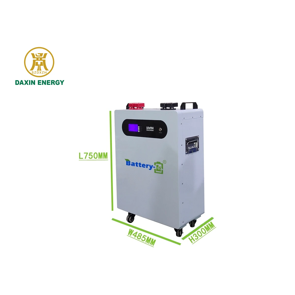 DAXIN 48V400AH Wall-Mounted LiFePO4 Battery - product view 1